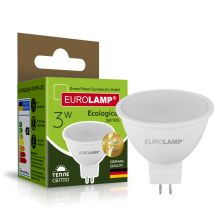 Лампочка Eurolamp LED SMD MR16 3W GU5.3 3000K 220V (LED-SMD-03533(P))