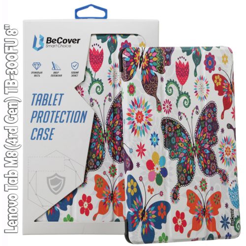 Чехол для планшета BeCover Smart Case Lenovo Tab M8(4rd Gen) TB-300FU 8 Butterfly (709215)