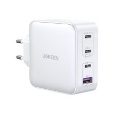 Зарядное устройство Ugreen Nexode USB-A+3*USB-C 100W GaN Te ch Fast White (CD226/15337)