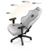 Кресло игровое Anda Seat Phantom 3 Size L Grey (AD18Y-06-G-F) - Изображение 3