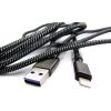 Дата кабель USB 3.0 AM to Lightning 1.0m 4A black Dengos (NTK-L-KPR-USB3-BLACK) - Зображення 3