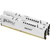 Модуль памяти для компьютера DDR5 32GB (2x16GB) 5600 MHz FURY Beast White Kingston Fury (ex.HyperX) (KF556C40BWK2-32) - Изображение 1