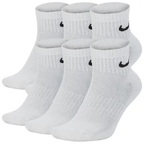 Шкарпетки Nike U NK EVERYDAY CUSH ANKLE 6PR-BD SX7669-100 46-50 6 пар Білі (194954124858)