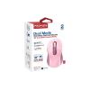 Мишка Promate Ken Wireless/Bluetooth Pink (ken.pink) - Зображення 1