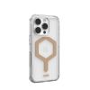 Чехол для мобильного телефона UAG iPhone 16 Pro Plyo Magsafe Ice/Gold (114480114381) - Изображение 1