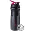 Шейкер спортивний BlenderBottle SportMixer Flip 28oz/820ml Black/Pink (SM 28oz Black/Pink) - Зображення 1