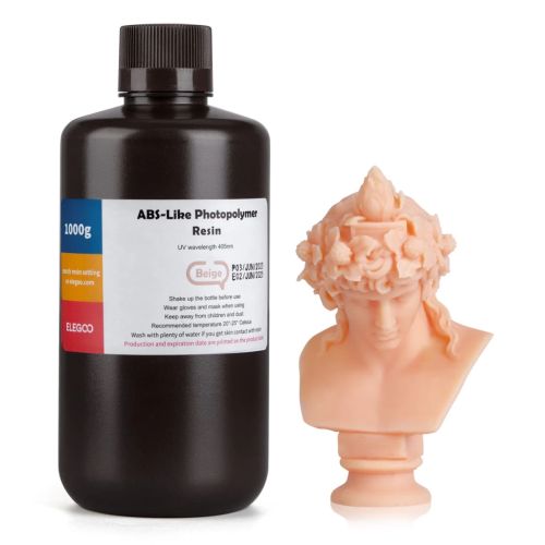 Фотополімерна смола ELEGOO Resin, ABS-like 1кг, beige (50.103.0111)