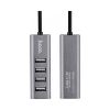 Концентратор HOCO USB 2.0 to 4xUSB Line machine HB1 Tarnish (6957531038139) - Изображение 2