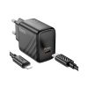 Зарядное устройство HOCO CS22A Value USB-C PD30W + cable USB-C to Lightning Black (6942007609920) - Изображение 3