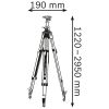 Штатив для нивелира Bosch Professional BT300HD для оптических нивелиров, 5/8, 122-295см, 7.2кг (0.601.091.A00) - Изображение 3