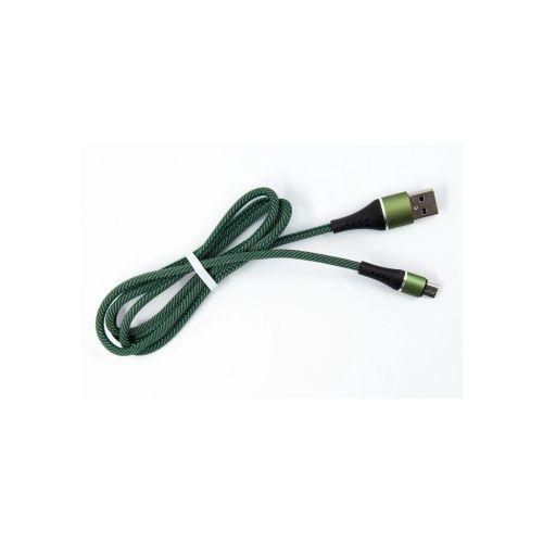 Дата кабель USB 2.0 AM to Micro 5P 1.0m fabric green Dengos (NTK-M-MT-JEANS) Дата кабель USB 2.0 AM to Micro 5P 1.0m fabric green Dengos (NTK-M-MT-JEANS)