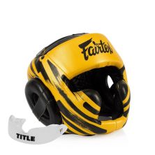 Боксерський шолом Fairtex HG16 Gold L (HG16_L_Gold)