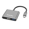 Концентратор ColorWay USB-C 3-in-1 USB 3.0 + HDMI 4K + USB-C PD100W (CW-HUB08) - Изображение 3