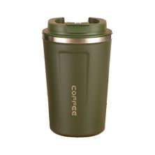 Термокружка Merlion 380 мл, зелена (Termo-304-380Gr)