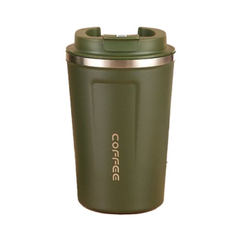 Термокружка Merlion 380 мл, зелена (Termo-304-380Gr)