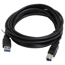 Кабель для принтера USB 3.0 AM/BM 3.0m black Patron (CAB-PN-AMBM-USB3-30)