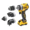 Шуруповерт DeWALT XR Li-Ion 12V, 2x3Ah, зі змінними насадками, 57.5 Нм, 0-425/0-1500 об/хв, 0.7, TSTAK (DCD703L2T) - Зображення 2