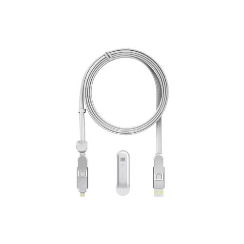 Дата кабель 6in1 inCharge XL 2.0m white Rolling Square (XLM02R)