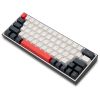 Клавіатура Thunderobot K63 RGB Red Switch USB UA White (6932066313449) - Зображення 3