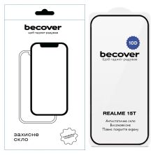 Скло захисне BeCover 10D Realme 15T Black (714765)