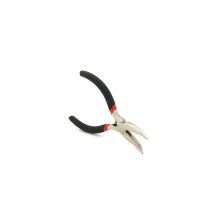 Плоскогубцы Voltronic круглогубцы изогнутые, черные ручки, 125х25мм, 89 гр (YT-Red125x25)