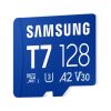 Карта пам'яті Samsung 128GB microSDXC class 10 UHS-I U3 V30 A2 T7 (MB-MB128T/WW) - Зображення 1