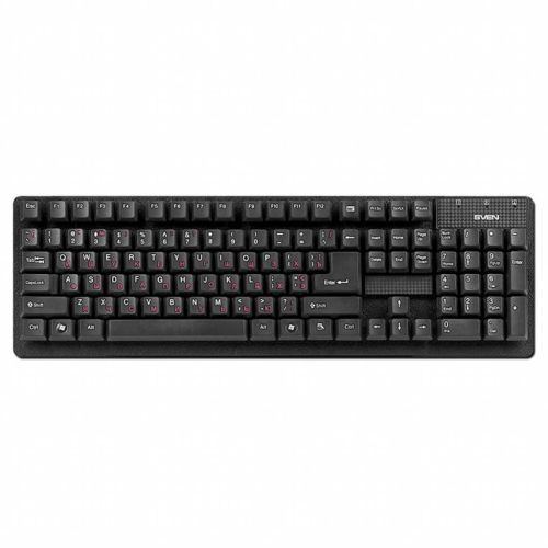 Клавиатура Sven 301 Standard, USB, black