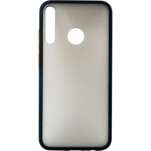 Чохол до мобільного телефона Dengos Matt Huawei P40 Lite E, black (DG-TPU-MATT-45) (DG-TPU-MATT-45)