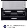 Вытяжка кухонная Minola HTLS 6734 BL 1100 LED GLASS - Изображение 3