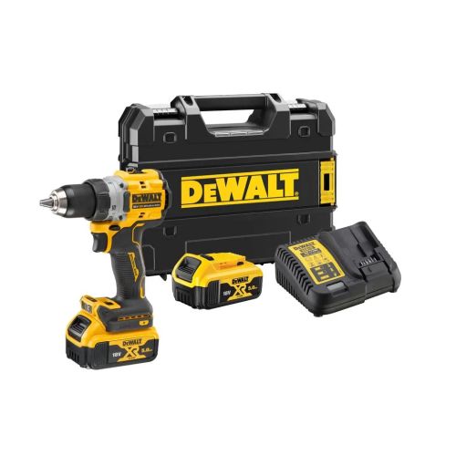 Шуруповерт DeWALT XR Li-Ion 18V 5Ah, 90 Нм, 0-650/0-2000 об/мин (DCD800P2T)