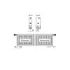 Радиатор отопления Kermi Profil-V, FTV, 22 тип, 200x800мм (FTV220200801RXK) - Изображение 3