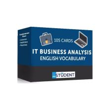 Обучающий набор English Student Карточки для изучения английского языка IT Business Analysis, украинский (591225981)