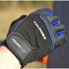 Перчатки для фитнеса PowerPlay 9058 Thunder чорно-сині M (PP_9058_M_Thunder) - Изображение 1