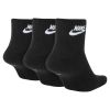 Носки Nike U NK NSW EVRY ESSENTIAL ANKLE 3PR SK0110-010 34-38 3 пари Чорні (193145890510) - Изображение 1