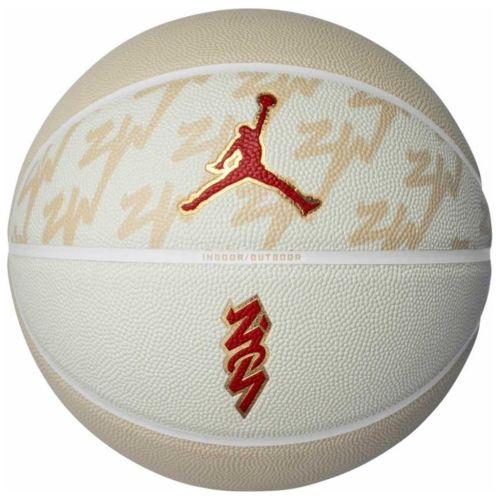 М'яч баскетбольний Nike Jordan All Court 8P Z Williamson Deflated J.100.4141.720.07 Уні 7 Білий/Золотий (887791163417)