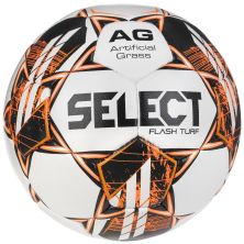 Мяч футбольный Select Flash Turf v23 біло-помаранчевий Уні 5 (5703543315376)