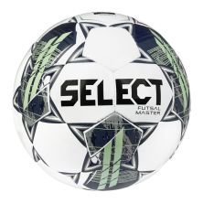 М'яч футзальний Select Master v22 біло-зелений Уні 4 (5703543298334)