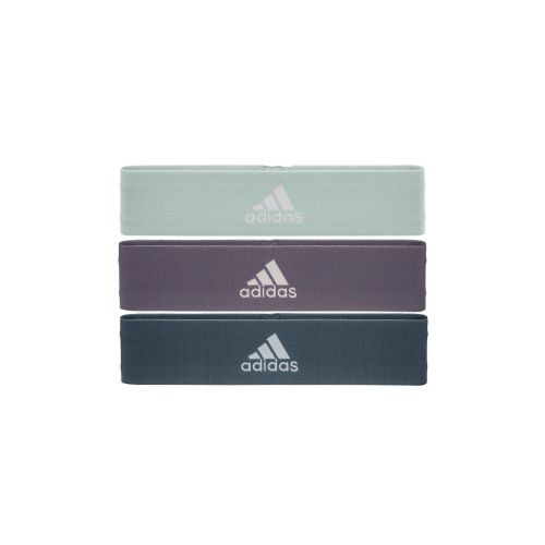 Еспандер Adidas Resistance Band Set (L, M, H) ADTB-10711 Набір Зелений, Фіолетовий, Темно-синій (885652018753)