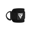 Манжета для тяги RDX A4 Gym Ankle Pro Black Pair (WAN-A4B-P) - Зображення 3