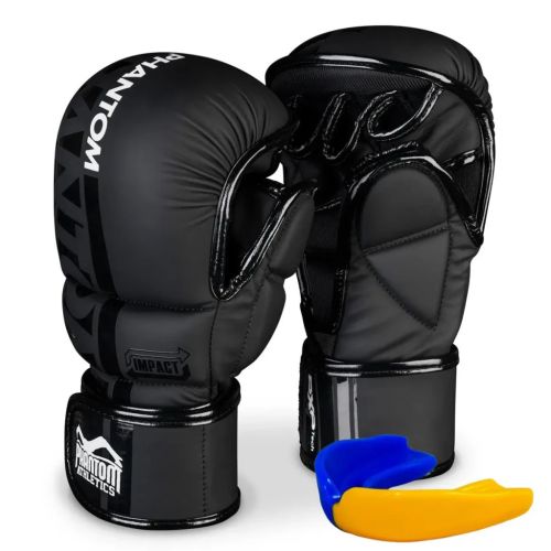 Перчатки для MMA Phantom Apex Sparring Black S/M (PHMMAG2021-SM)