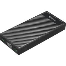 Батарея универсальная Sandberg 30000mAh, PD/100W, QC/3.0, UPS mode, +2*cable 100W (420-87)