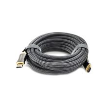 Кабель мультимедийный HDMI to HDMI 12.0m v2,0, OD-8.0mm 2K * 4K VEGGIEG (YT-HDMI(M)/(M)HX-12)