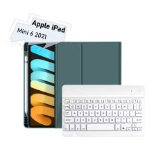 Чохол до планшета BeCover with keyboard Apple iPad Mini 6 2021 Dark Green (712987) Чохол до планшета BeCover with keyboard Apple iPad Mini 6 2021 Dark Green (712987)