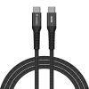 Дата кабель USB-C to USB-C 1.2m Magnetic 60W black Verbatim (31859) - Зображення 1