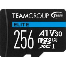 Карта памяти Team 256GB microSDXC class 10 UHS-I U3 V30 A1 Elite (TEAUSDX256GIV30A103) Карта памяти Team 256GB microSDXC class 10 UHS-I U3 V30 A1 Elite (TEAUSDX256GIV30A103)