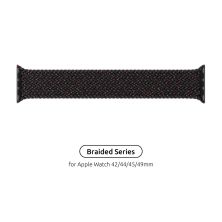 Ремешок для смарт-часов Armorstandart Braided Solo Loop для Apple Watch 49/46/45/44/42 (Series 1-3) Black Unity Size 10 (172 mm) (ARM64906)