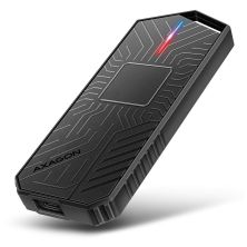 Кишеня зовнішня AXAGON USB-C 10Gbps metal box for M.2 NVMe & SATA SSD GAME (EEM2-GAM)