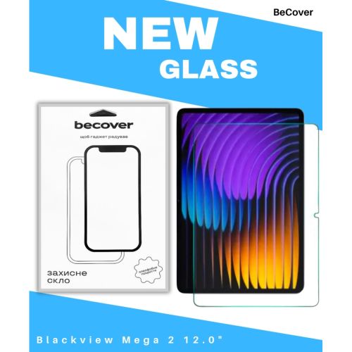 Скло захисне BeCover Blackview Mega 2 12.0 (714607)