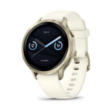 Смарт-часы Garmin Venu 4 (41mm), Beige w/ Lunar Gold + Bone, GPS смарт-годинник (010-03013-00)