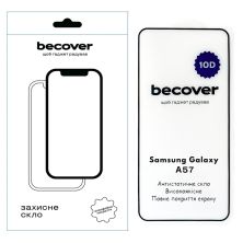 Стекло защитное BeCover 10D Samsung Galaxy A57 SM-A576 Black (714919)